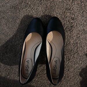 Life Stride Black Flats for Women